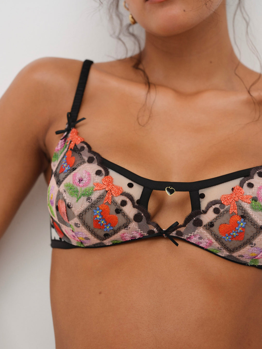 Paris Underwire Bra Red