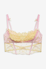 Sunny Bouquet Bustier Multi Yellow