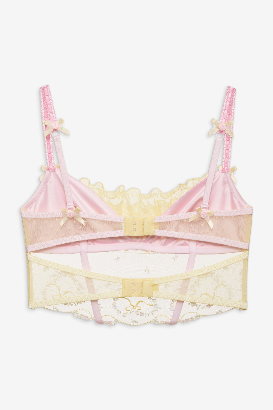 Sunny Bouquet Bustier Multi Yellow