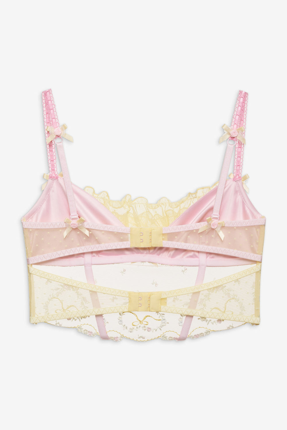Sunny Bouquet Bustier Multi Yellow