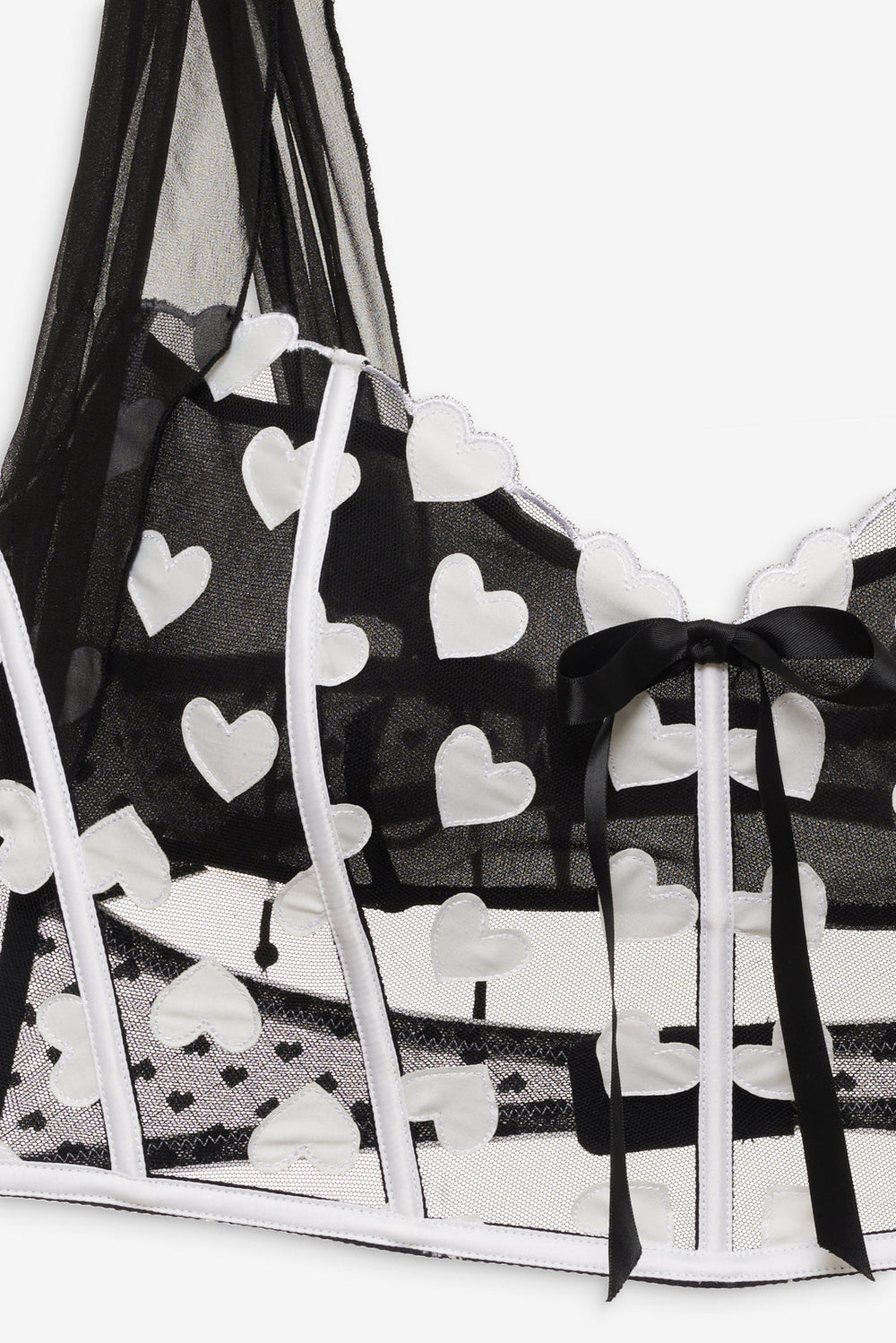 Mia Bustier Black