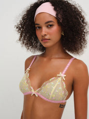 Sunny Bouquet Bralette Multi Yellow