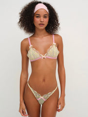 Sunny Bouquet Bralette Multi Yellow