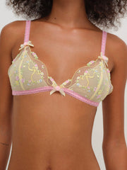 Sunny Bouquet Bralette Multi Yellow