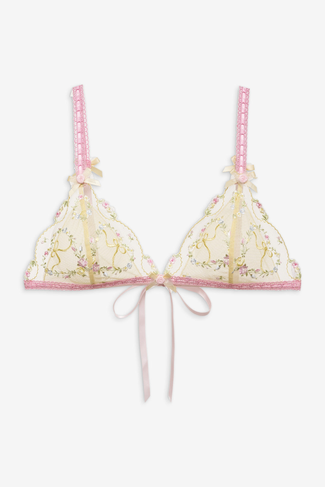 Sunny Bouquet Bralette Multi Yellow