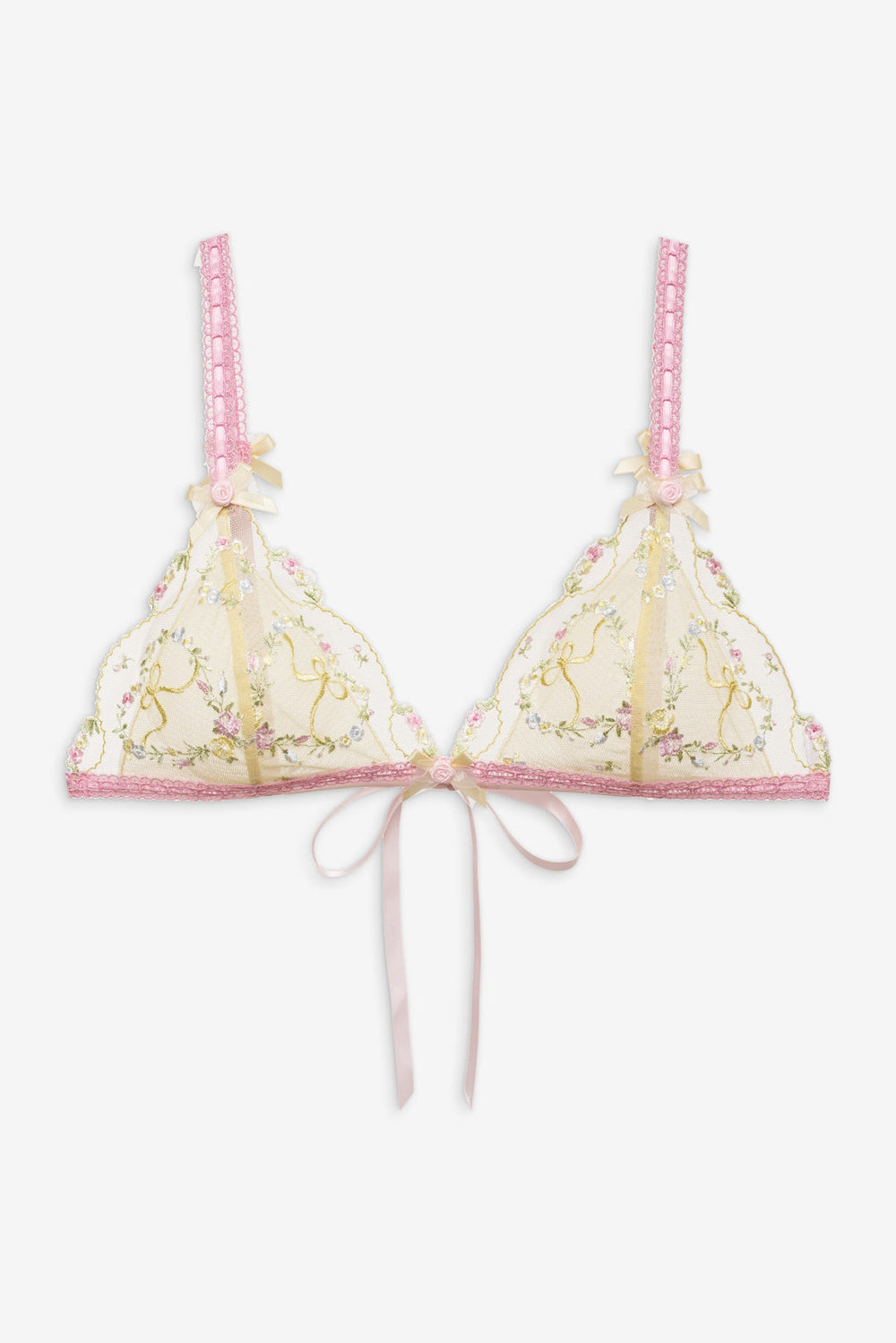 Sunny Bouquet Bralette Multi Yellow