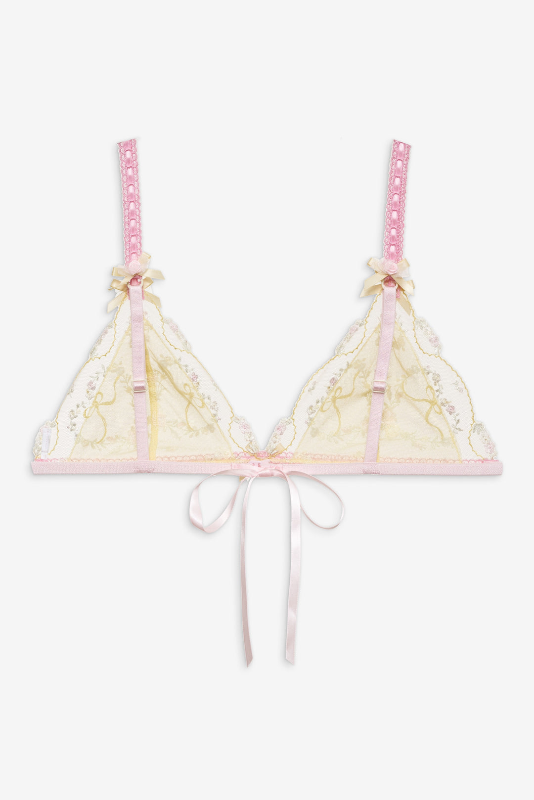 Sunny Bouquet Bralette Multi Yellow