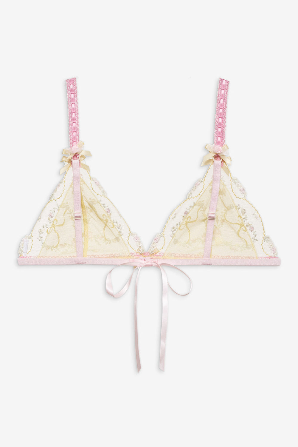 Sunny Bouquet Bralette Multi Yellow