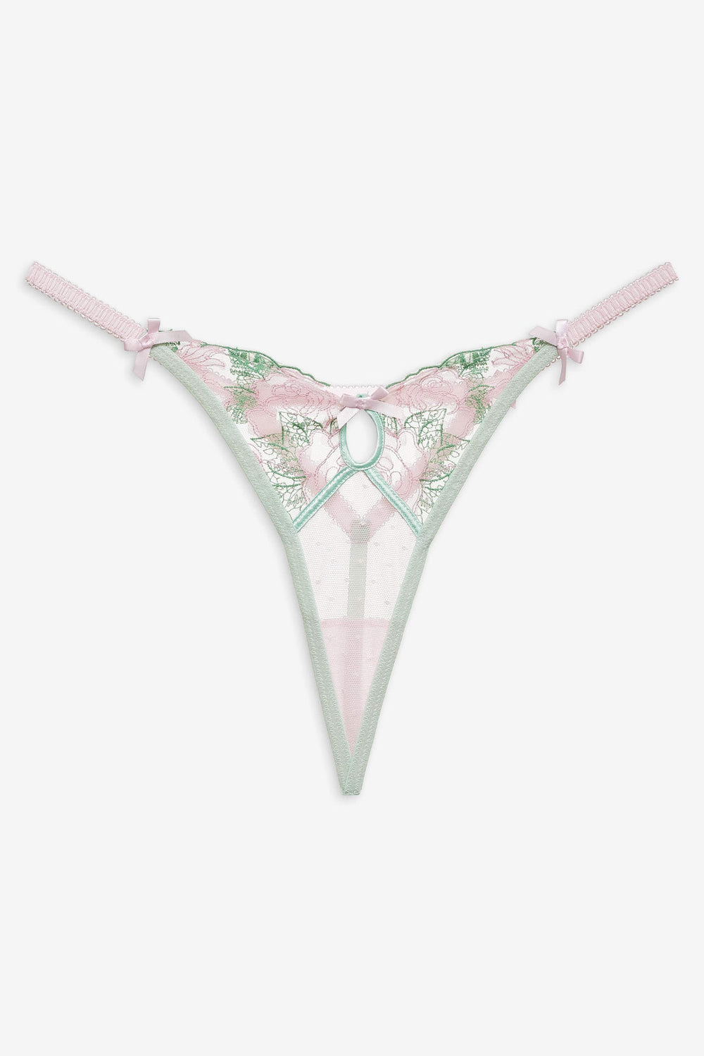 Love Story Thong Panty Green