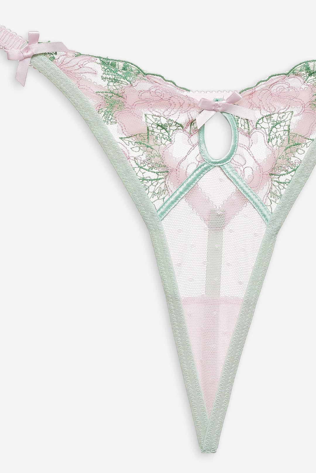 Love Story Thong Panty Green