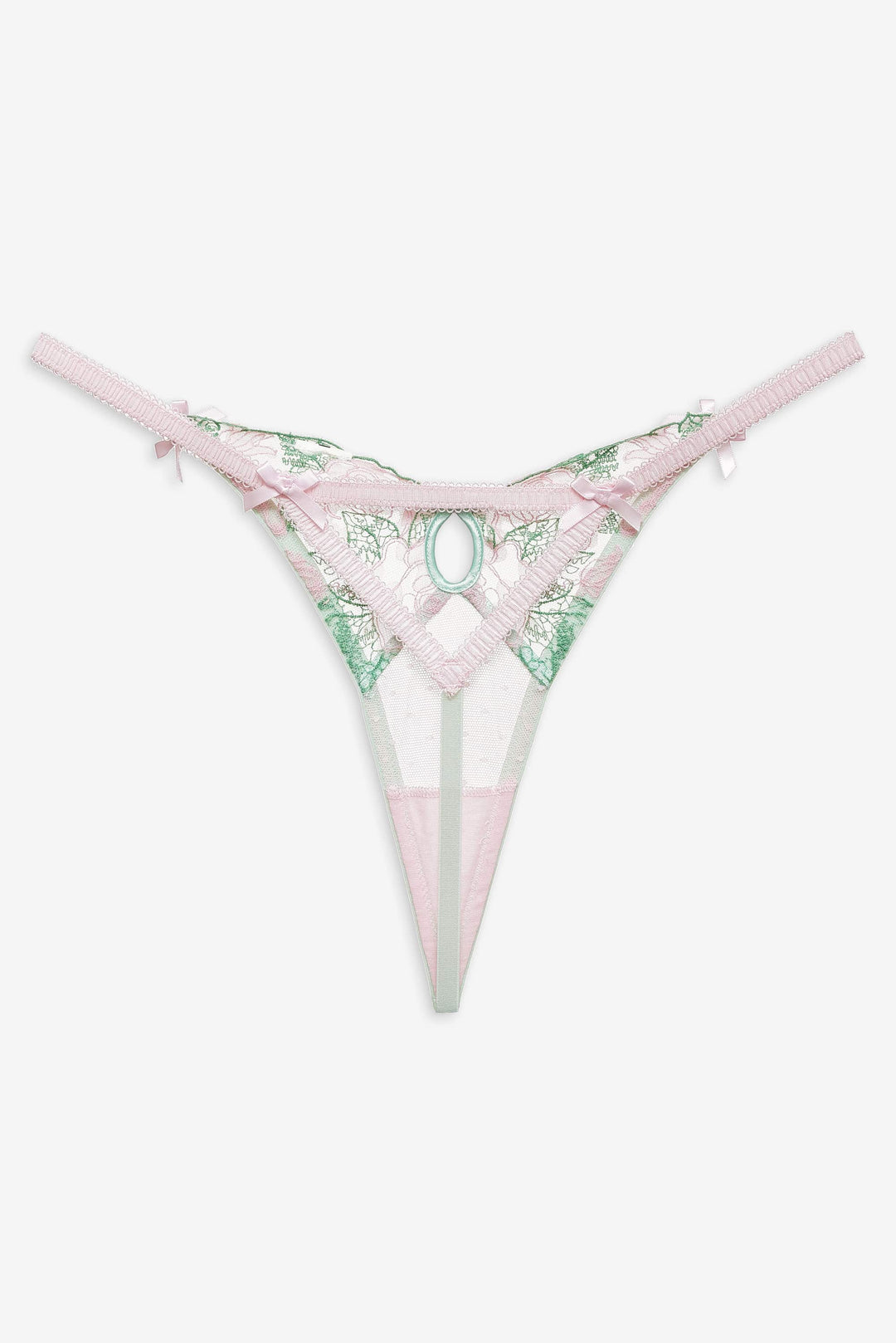 Love Story Thong Panty Green
