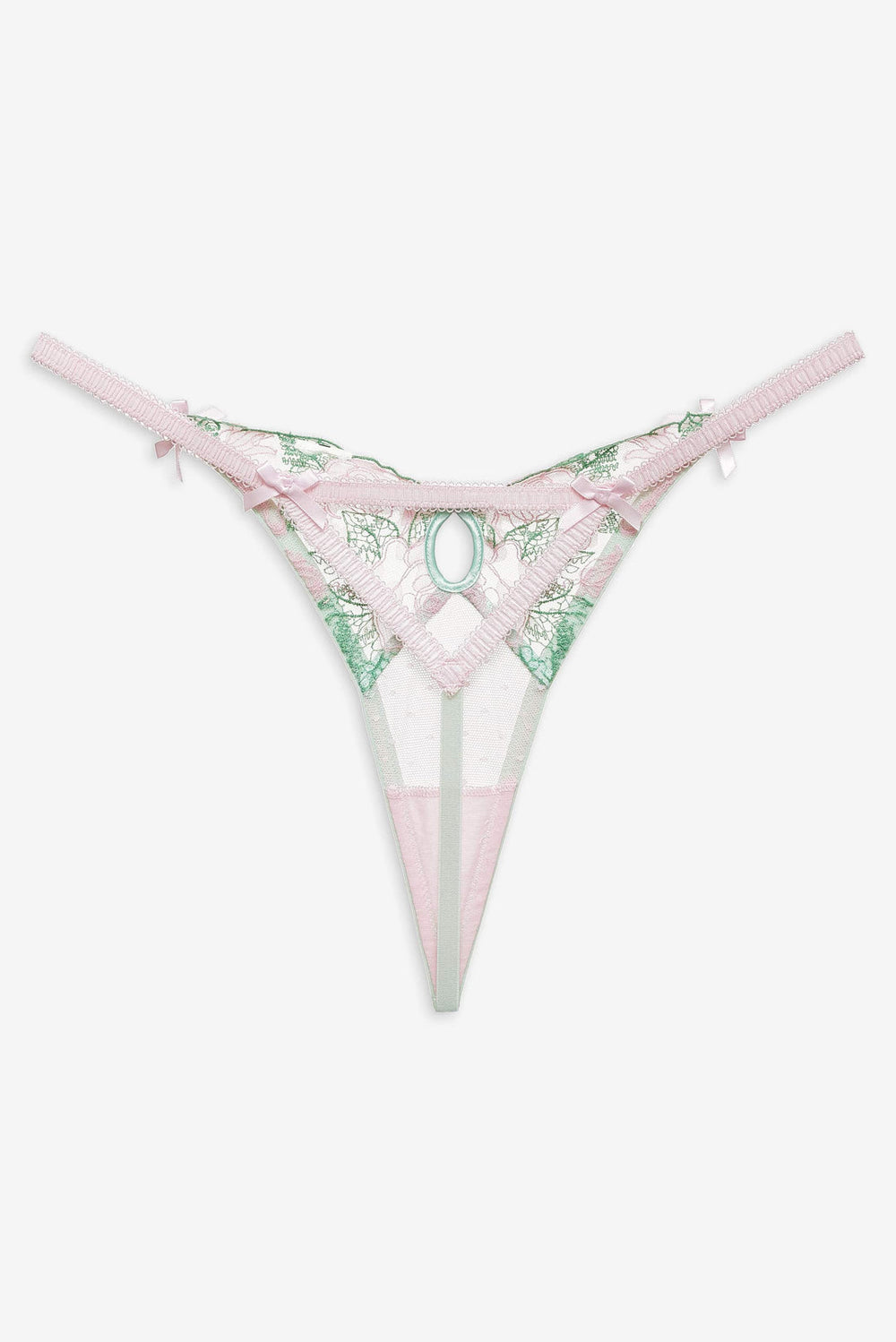 Love Story Thong Panty Green