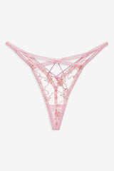 Dainty Daphne Thong Panty Pink