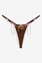 Jaden Thong Panty Chocolate