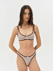 Bella Thong Panty Brown