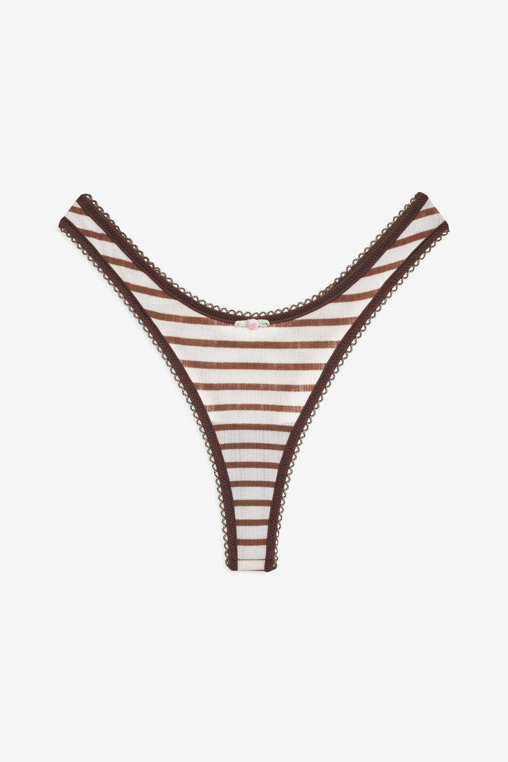 Bella Thong Panty Brown