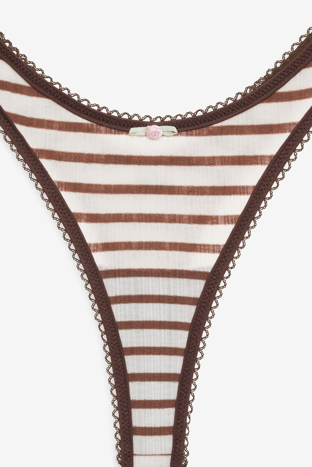Bella Thong Panty Brown