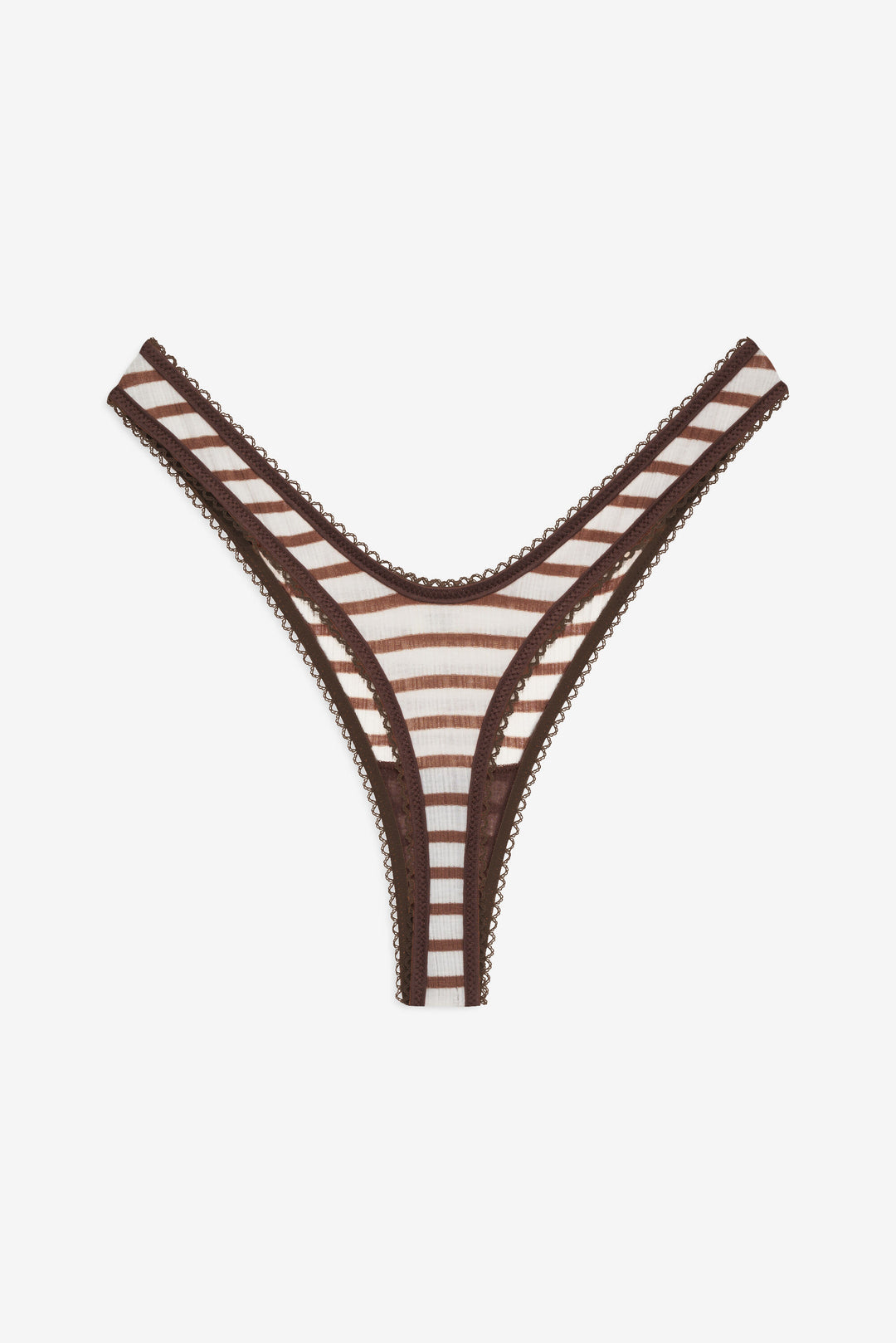 Bella Thong Panty Brown