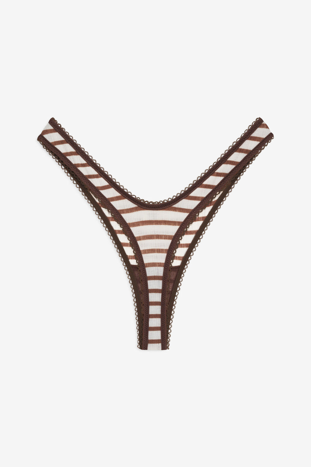 Bella Thong Panty Brown