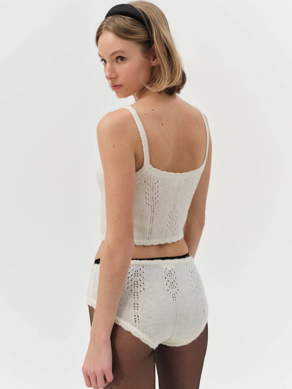London Knit Panty Cream