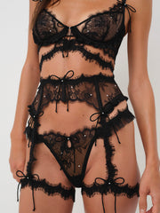 Sonja Garter Belt Black