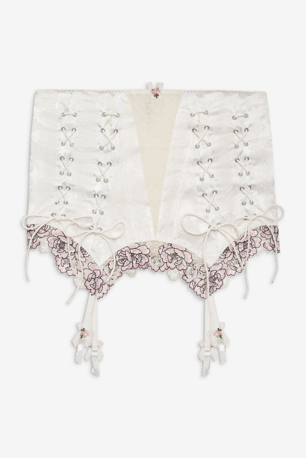 Marit Garter Skirt White