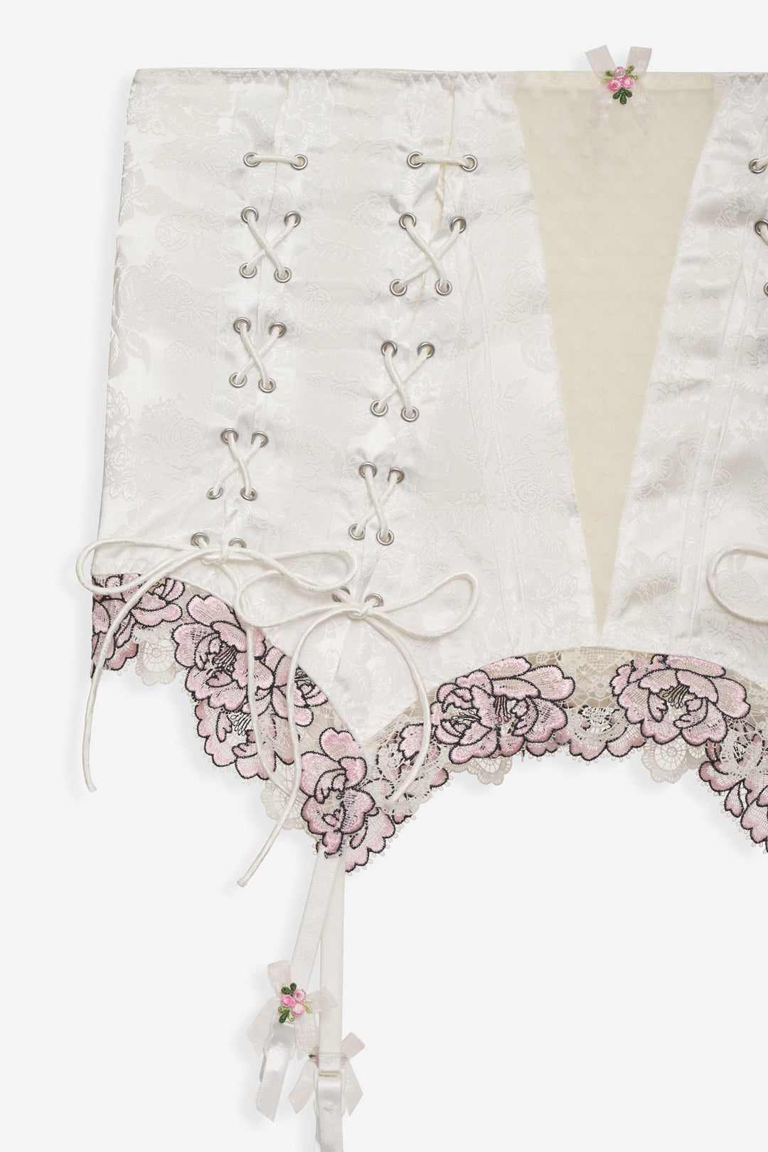 Marit Garter Skirt White