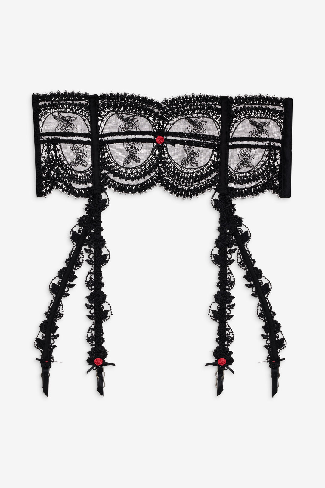 Roxanne Garter Belt Black