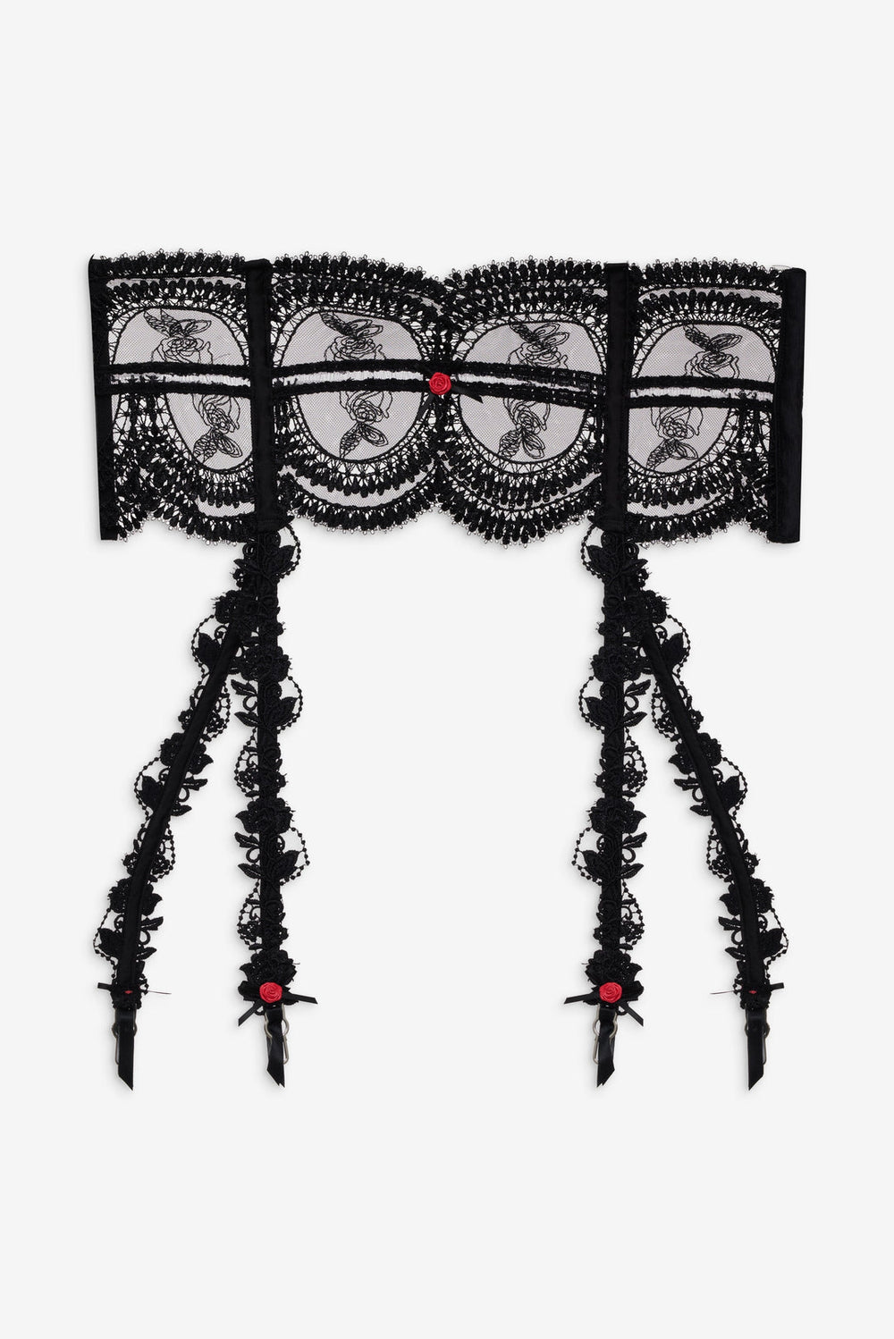 Roxanne Garter Belt Black