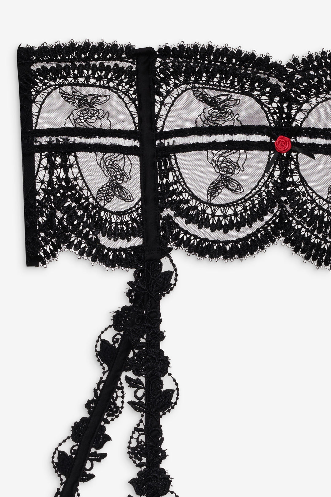 Roxanne Garter Belt Black
