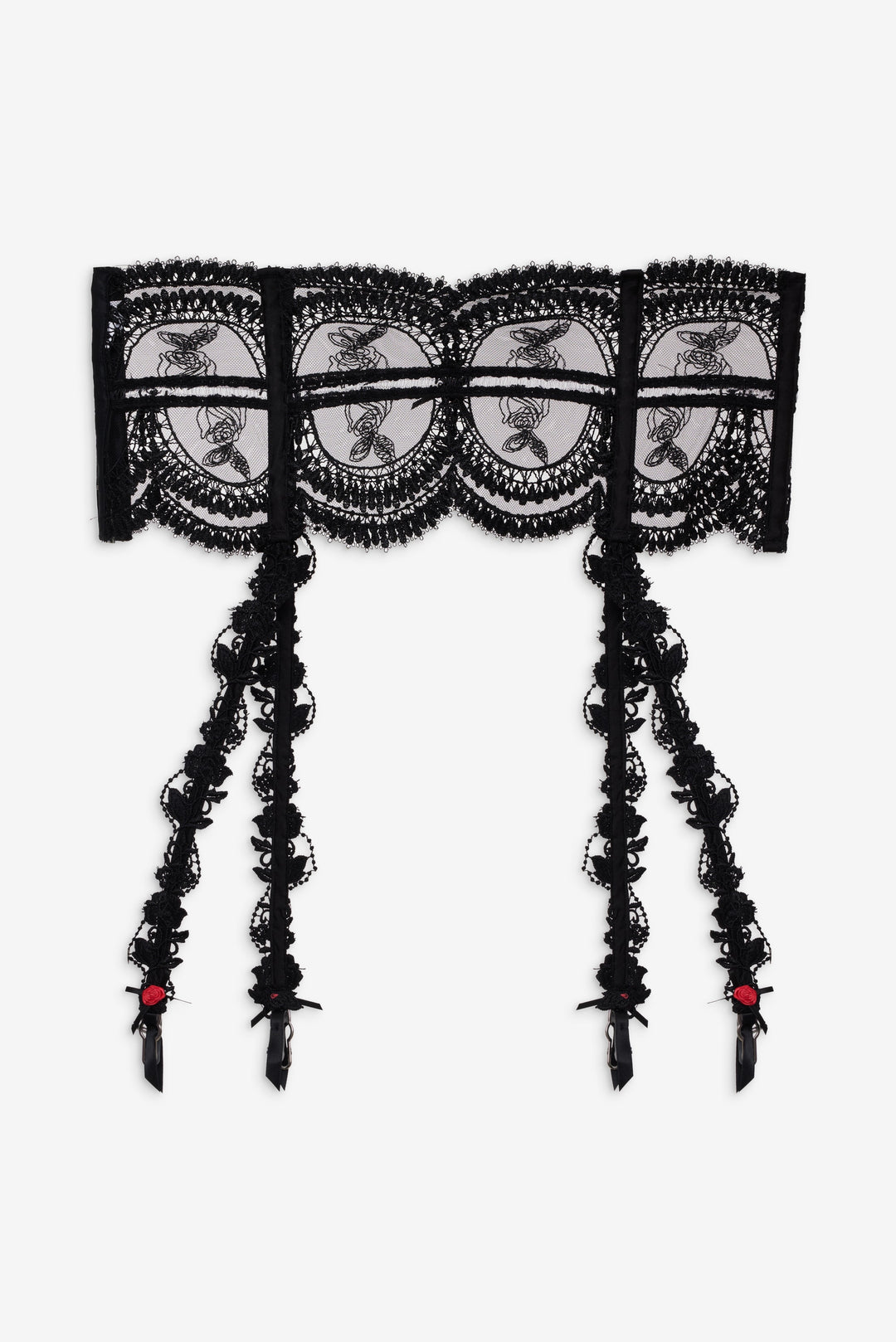 Roxanne Garter Belt Black