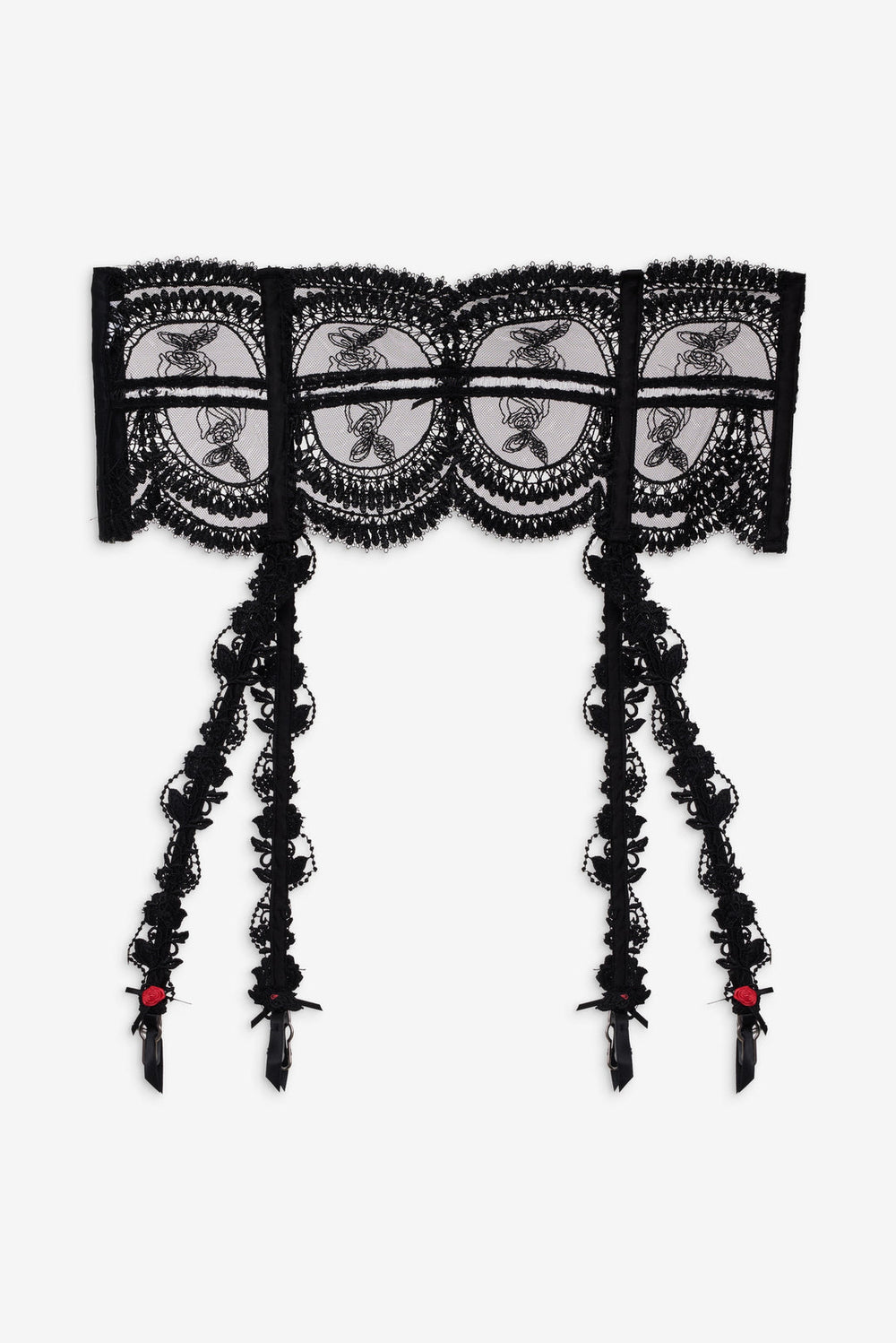 Roxanne Garter Belt Black