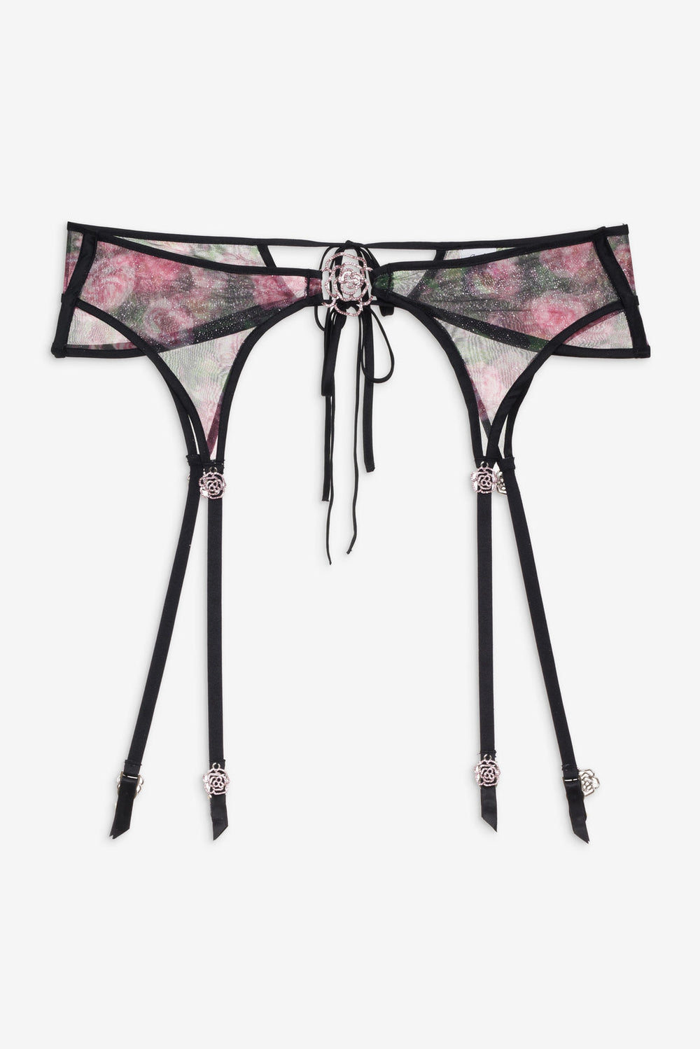 Ciara Garter Belt Black