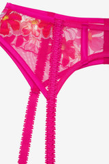 Anemone Garter Belt Pink