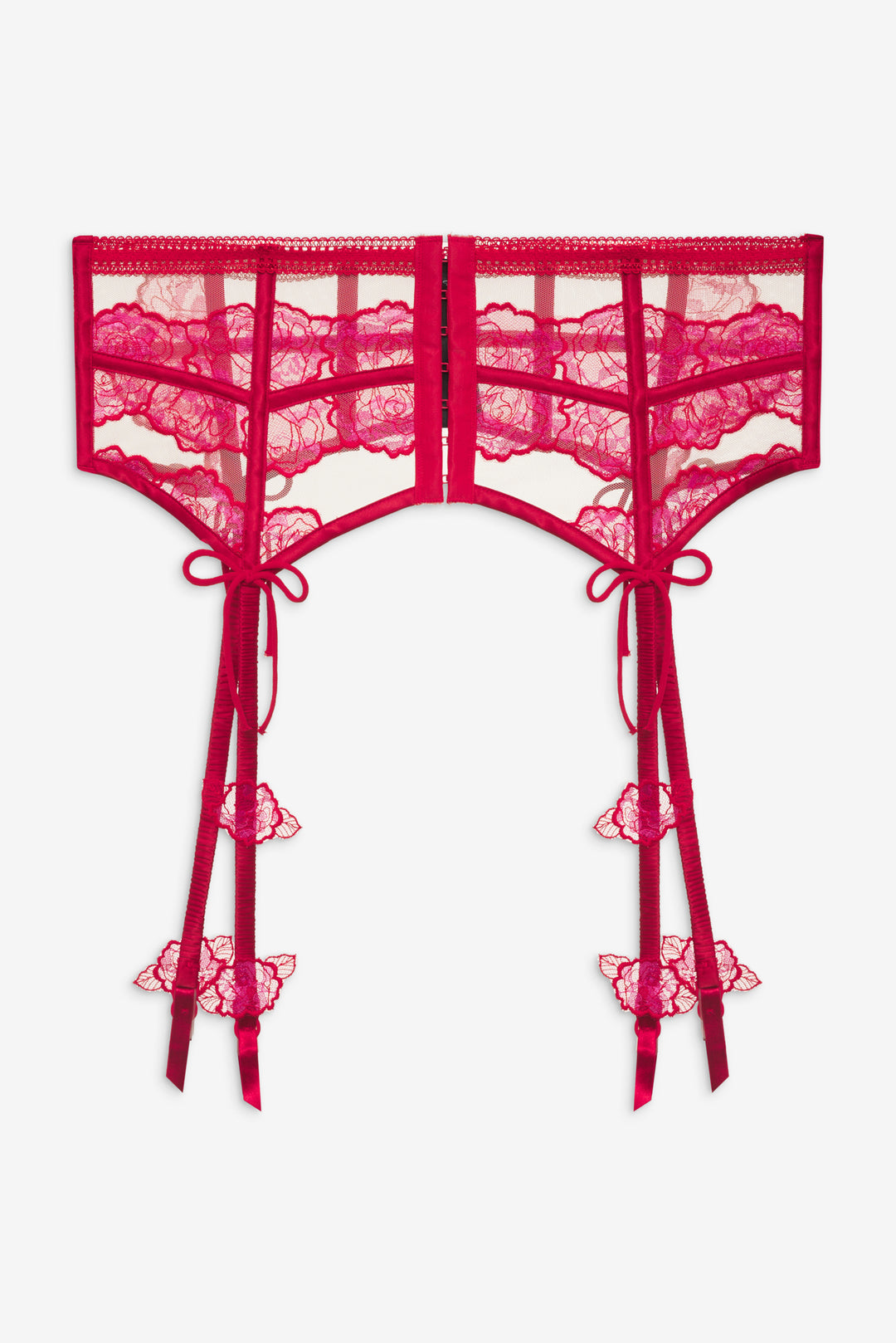 Cordelia Garter Belt Red