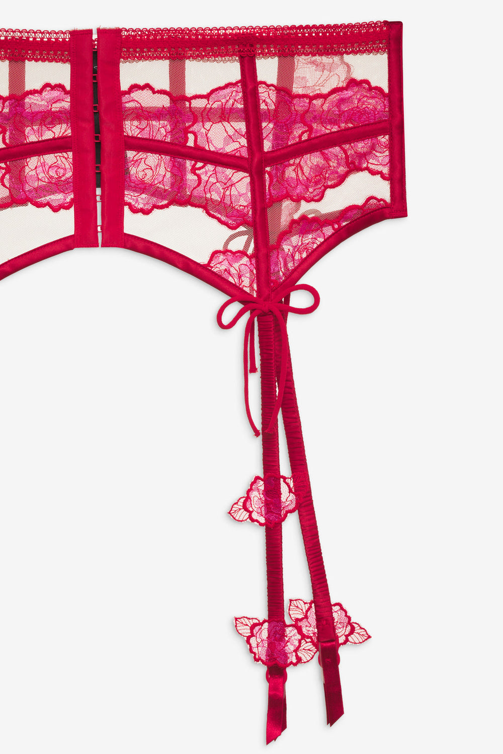 Cordelia Garter Belt Red