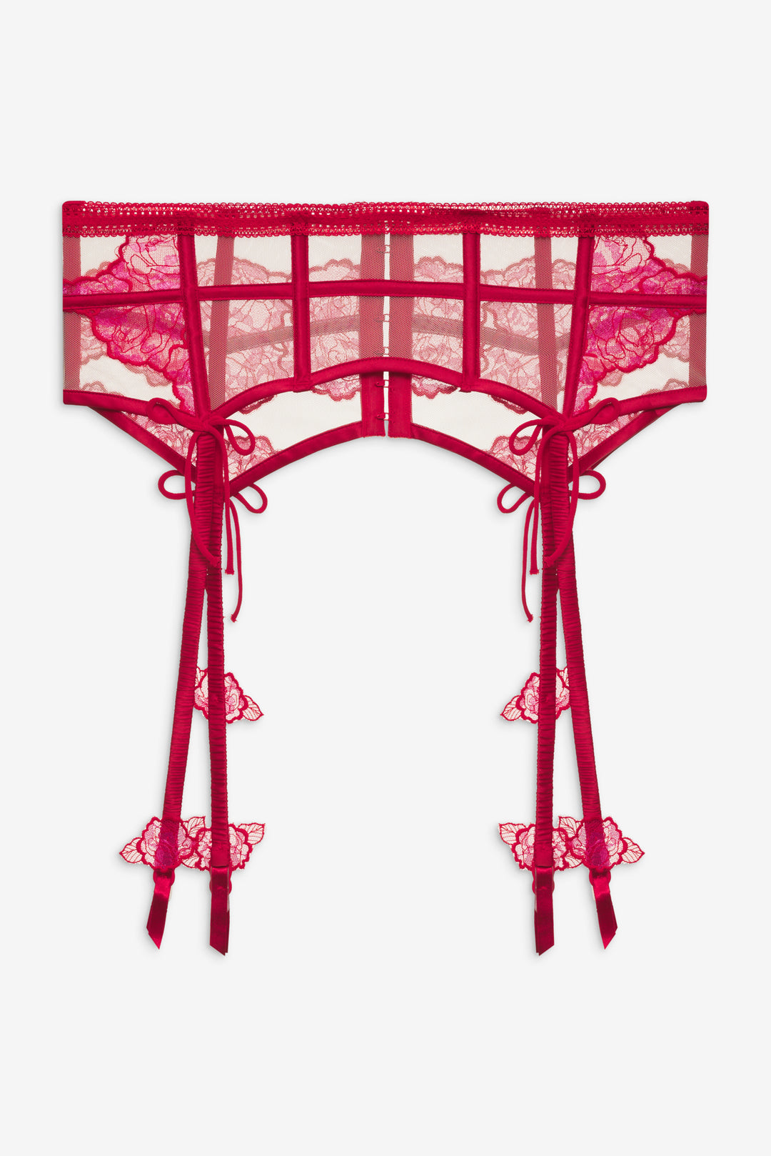 Cordelia Garter Belt Red