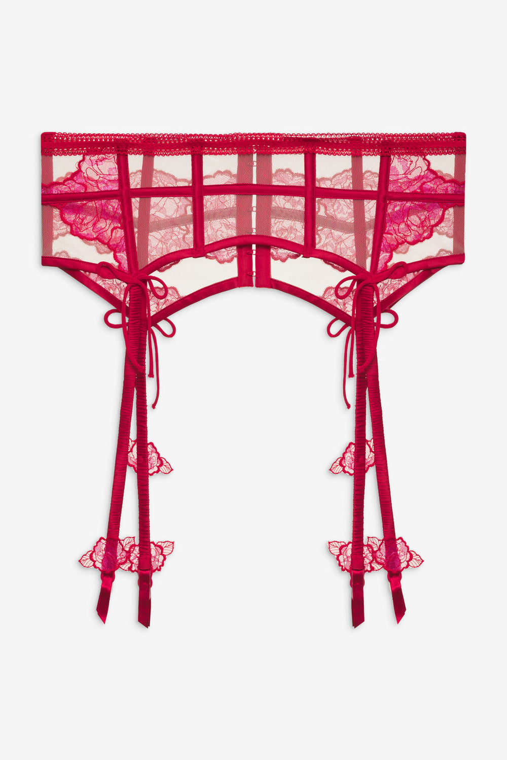 Cordelia Garter Belt Red