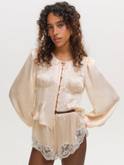 Roseanne Shorts Pale Peach