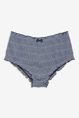 Denim Hearts Bloomer Short Blue