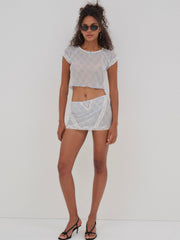 Dee Dee Daisy Tee Blue