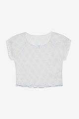 Dee Dee Daisy Tee Blue