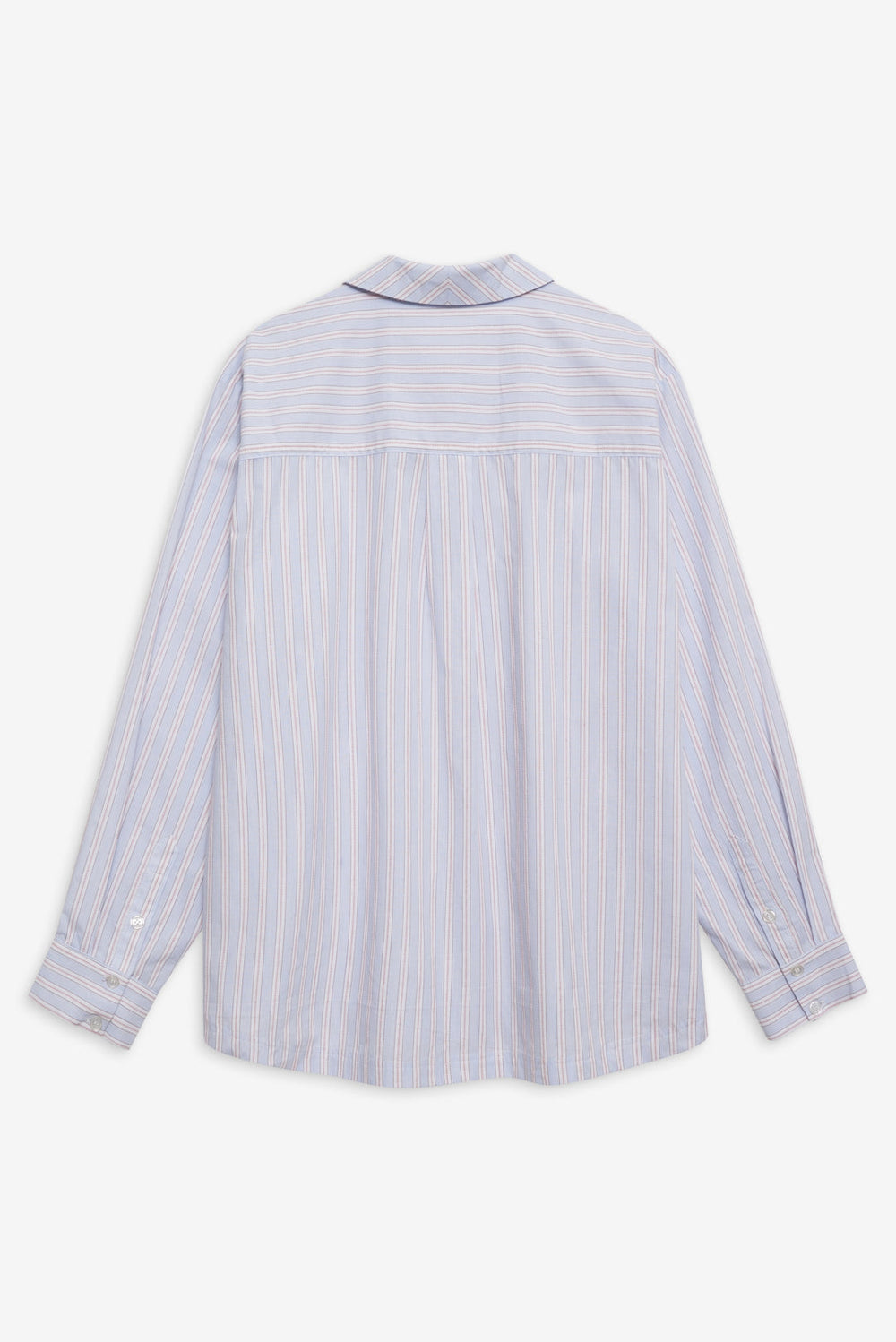 Lakeside Stripe Button Down Top Blue
