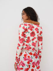 Carol Cardigan Red