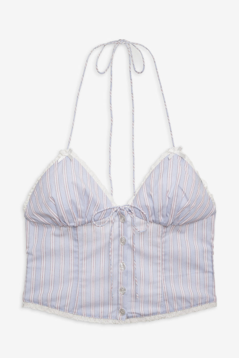 Lakeside Stripe Top Blue