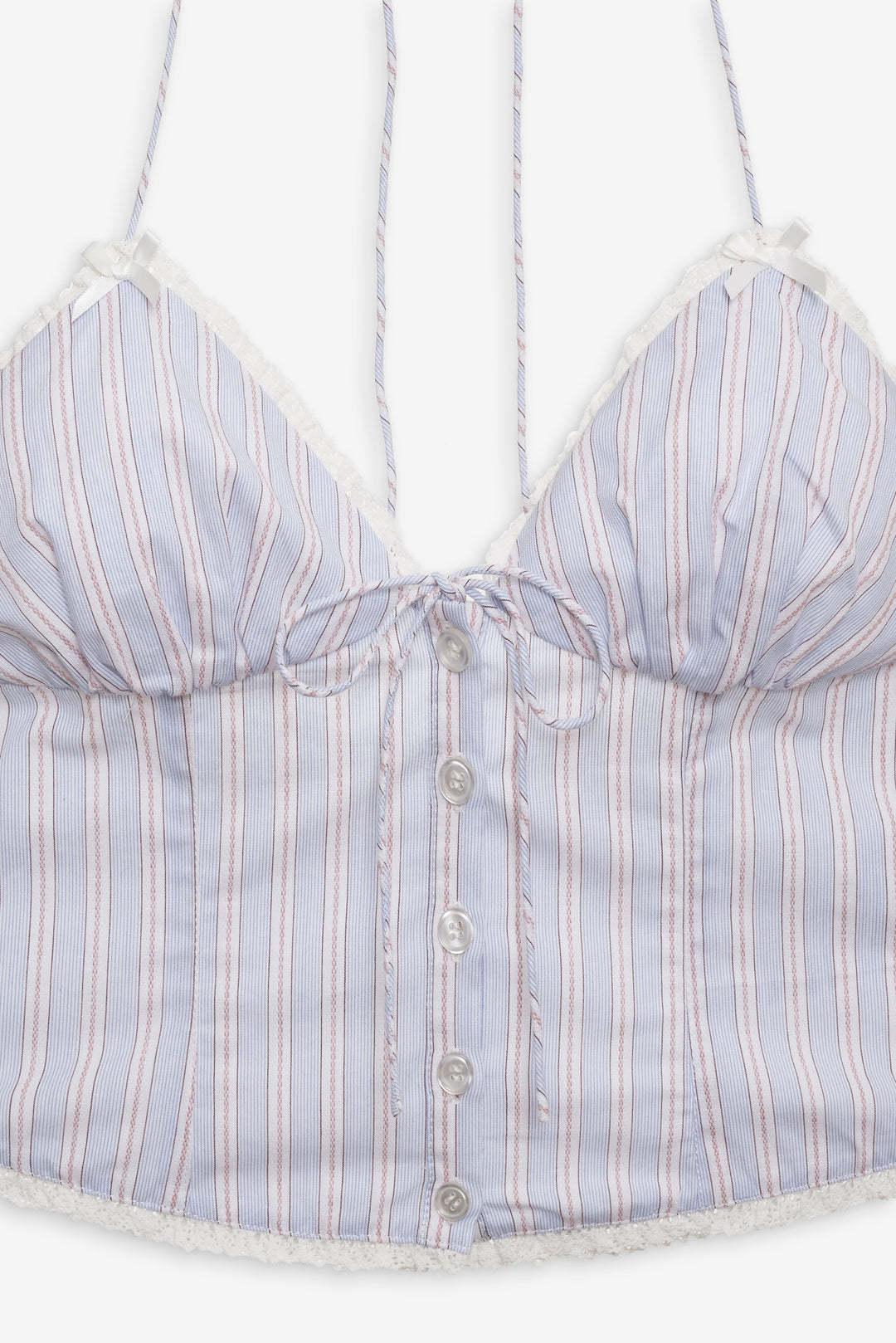 Lakeside Stripe Top Blue