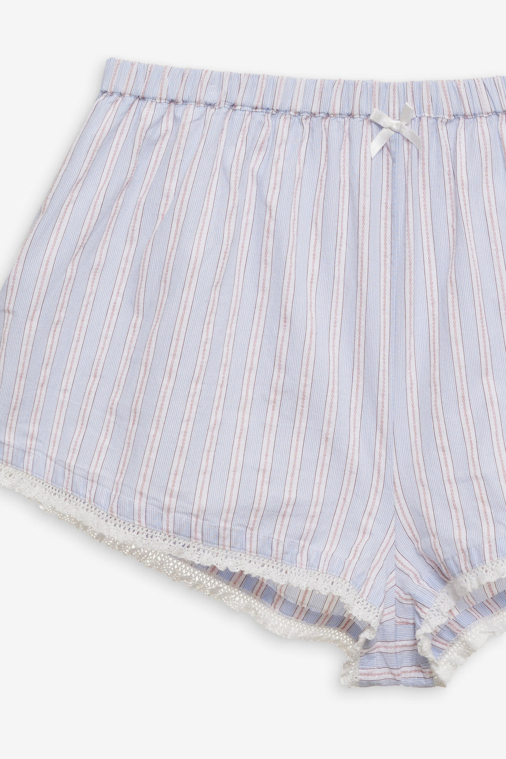 Lakeside Stripe Short Blue