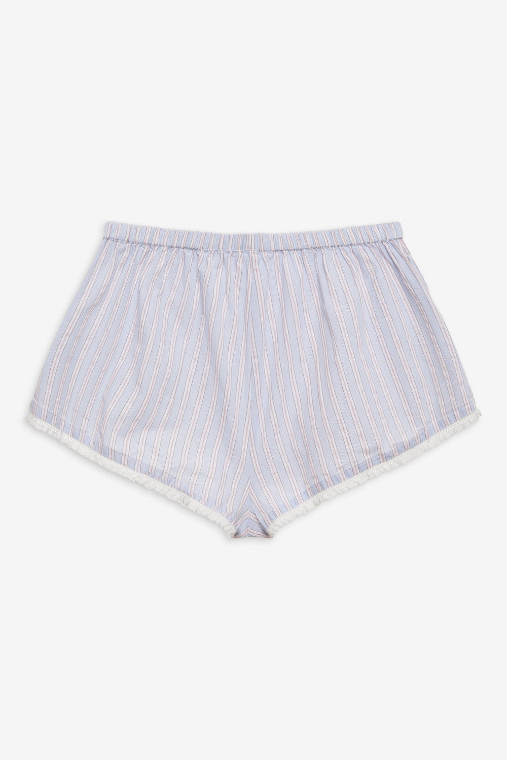 Lakeside Stripe Short Blue