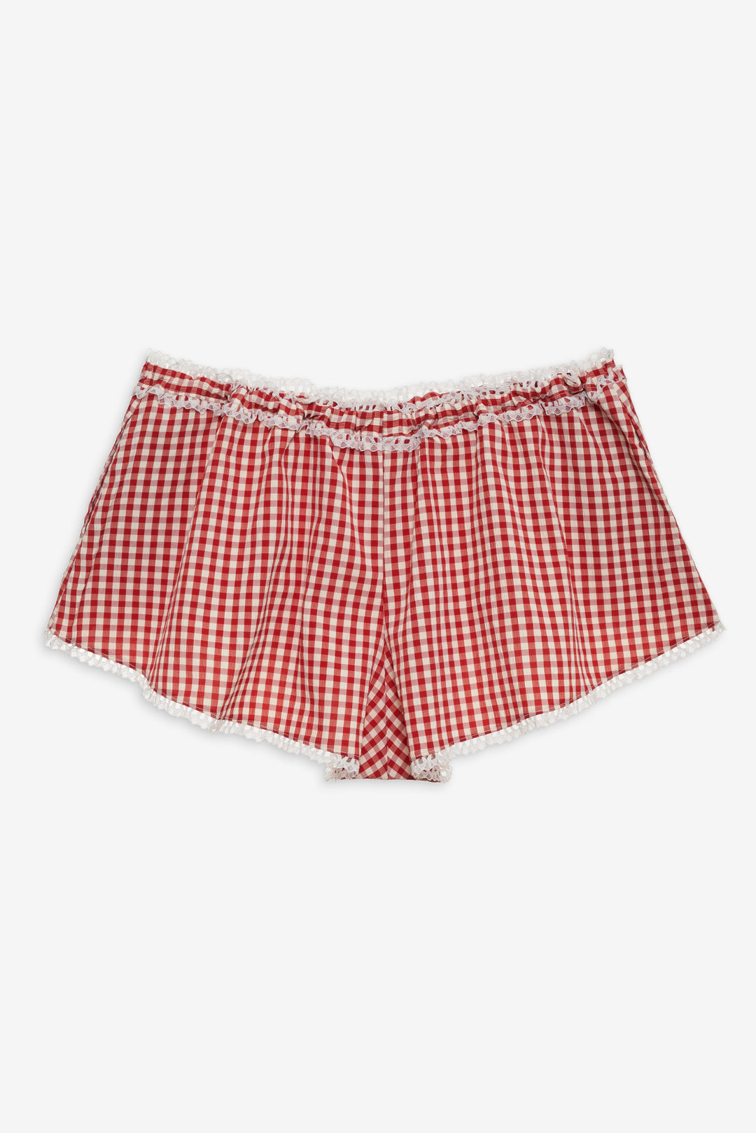 Scotch Bonnet Gingham Short Red