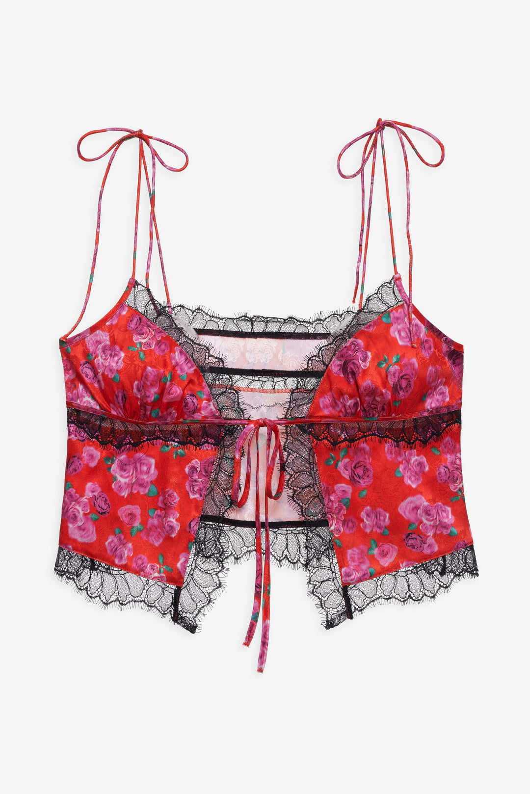 Bellamy Sleep Top & Sleep Mask Red